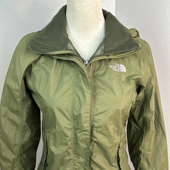 The North Face Resolve 2 Windbreaker Jacket Forest Olive Green Size XS NWOT - Picture 7 of 14
